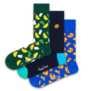 3-Pack Junk Food Socks Gift Set