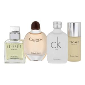 Calvin Klein Coffret miniatures, 4 parfums