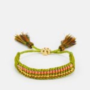 FRIENDSHIP BRACELET – Bracelet – gold-coloured/green/multi